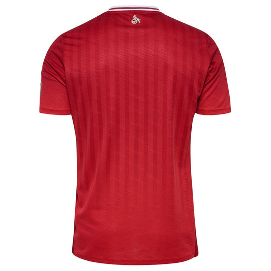 1. FC Köln Hummel Unisex Away 2025/26 Custom Soccer Shirt - Red