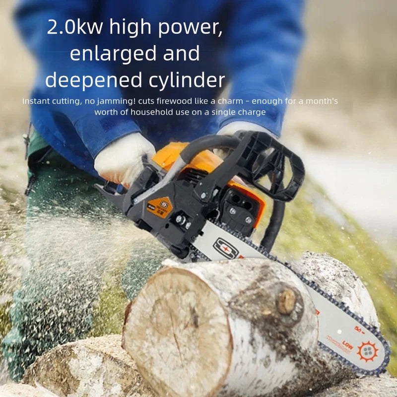 Cheapest Industrial  High Big Power Quality Professional Woodwork Wood Cutting Machine Gasoline Portable Chainsaw Saw