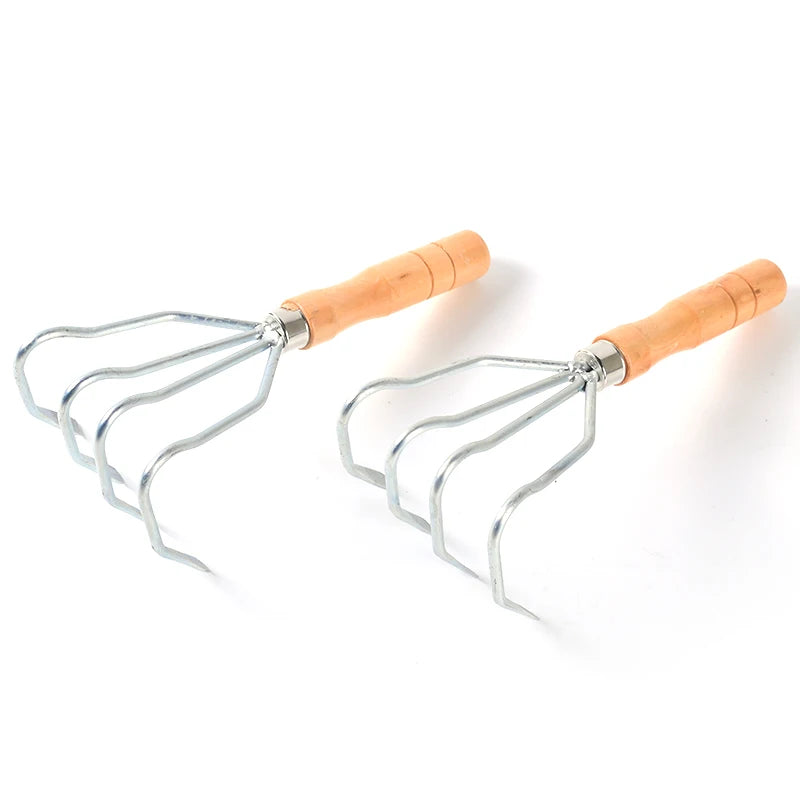 Wooden Handle Agricultural Gardening Hoe Tools for Garden Wholesale Steel Set Shovel Hoe Garden Kit