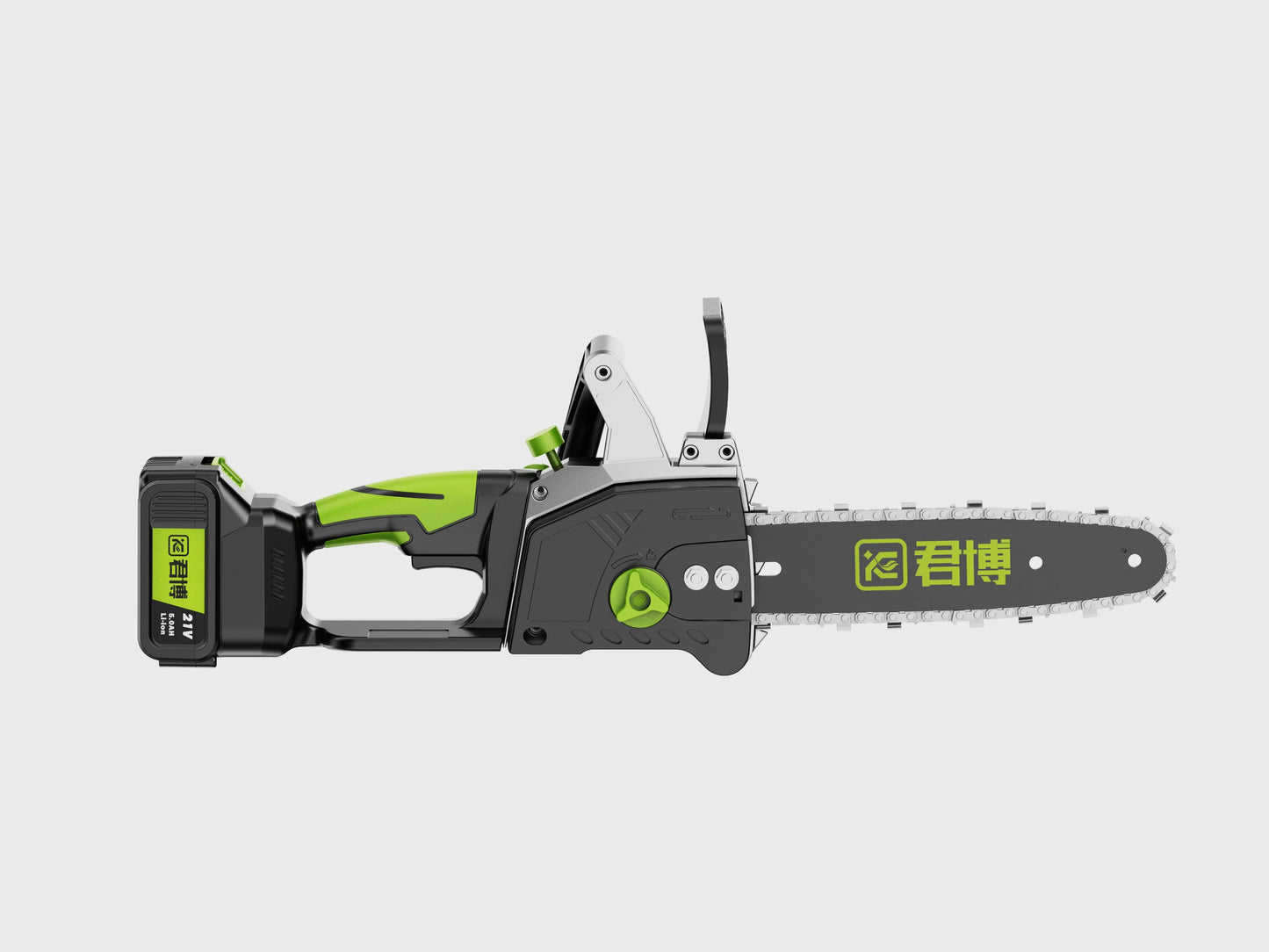 12-inch 800W New Chain Saw Lithium Battery Powered Chainsaw for Wood Cutting Brushless Cordless Chainsaw