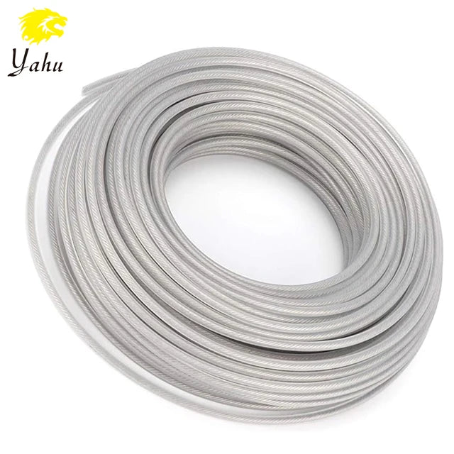 2025 Garden Tool Square Steel Trimmer Line 3mm/2.7mm/2.4mm Brush Cutter Parts of 50FT