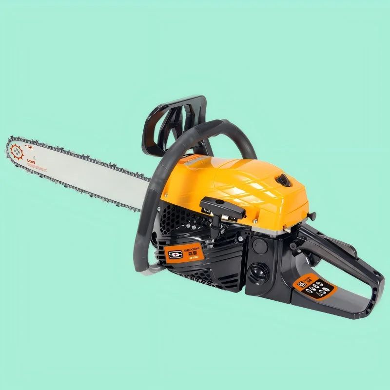 Cheapest Industrial  High Big Power Quality Professional Woodwork Wood Cutting Machine Gasoline Portable Chainsaw Saw